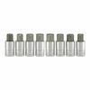 8PC JUMBO SIZE HEX BIT SOCKETS 1/2" DR SAE & METRIC TOOL SET CrV W/ CASE