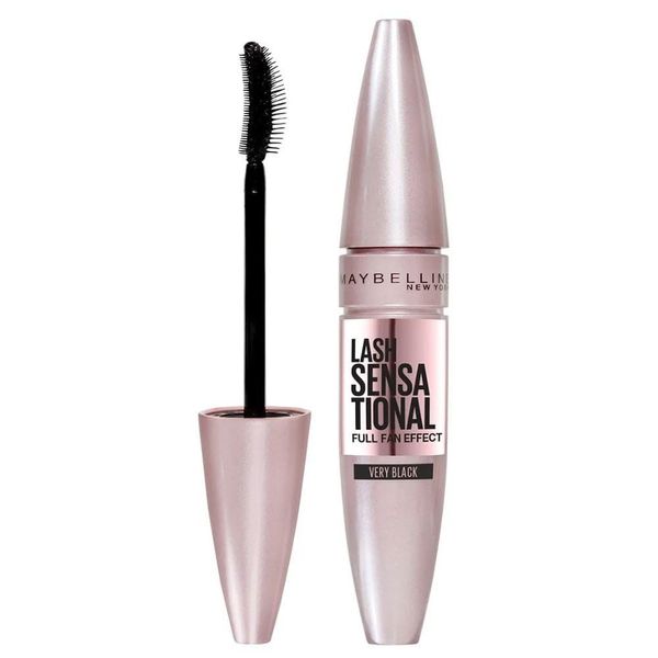 Maybelline New York, Volume Mascara, Lash Sensational, Colour: Very Black, 9.5 mL (Very Black)