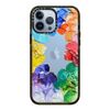 CASETiFY Impact Case for iPhone 13 Pro Max - Rainbow Color Wheel - Clear Black