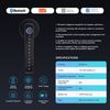 MOES Bluetooth Smart Fingerprint Biometric Door Lock Knob with Keypad & Handle