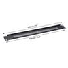 sourcing map 1U Blank Rack Mount Panel Spacer 2pcs with Venting for 19-Inch Server Network Rack Enclosure or Cabinet