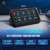 8 Gang Switch Panel Car Marine Boat Power LED Light Bar Touch Button Control Box