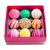 Fizz & Bubble Bath Bomb Fizzy Truffles Fruit & Floral Box Assorted 9 Count