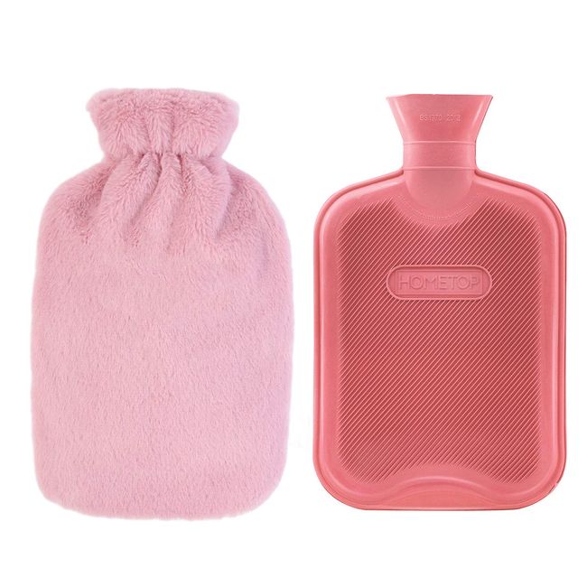 Red Rubber Hot Water Bottle, 2L 