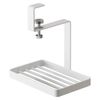 YAMAZAKI Soap Dish, Steel, White, Standard Size