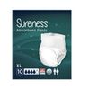 Sureness Absorbent Pants Pack of 10 (XL)