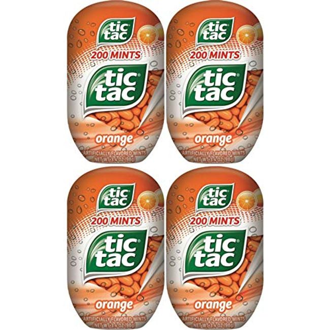 Tic Tac Mints, Orange - 200 mints, 3.4 oz