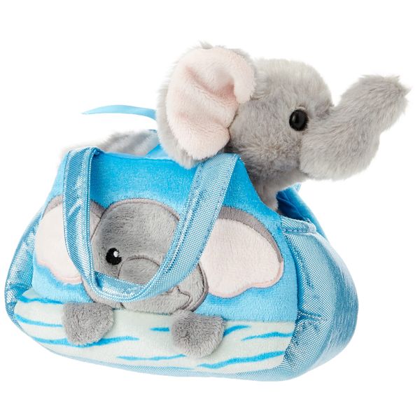 Aurora, 32839, Fancy Pal, Peek-a-Boo Elephant, 8In, Soft Toy, Grey