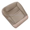 Fit For 2000 2001 Ford Excursion Front Bottom & Back Leather Seat Cover Tan