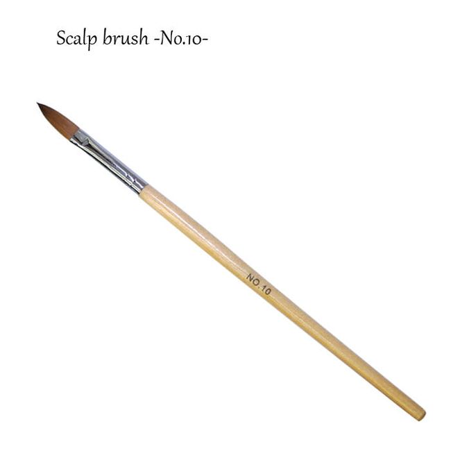 Nail Brush Sculpture Brush No. 10 Superb Brush Nail Kolinsky Sculpture Nail Brush