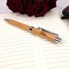 Personalised Custom Bamboo Eco Pen + Gift Box | Laser Engraved