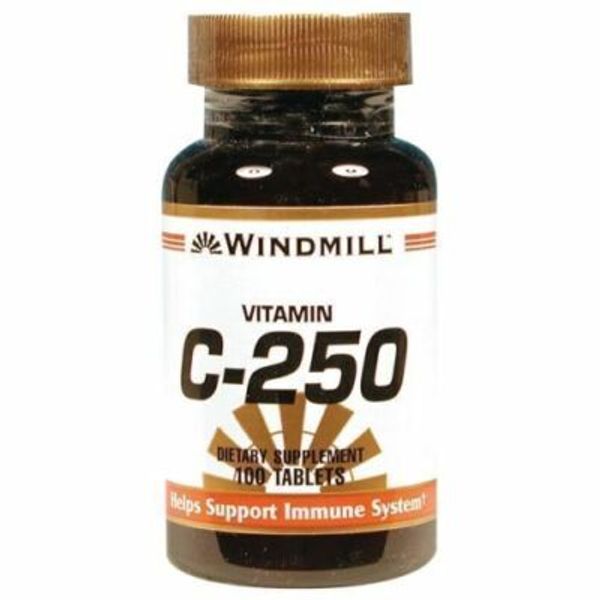 Vitamin C 100 Tabs 250mg by Windmill