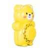 60 mins Egg Timer, Cute Bear Mechanical Wind Up Kitchen Timer for Cooking Boiling Eggs Water(Yellow)