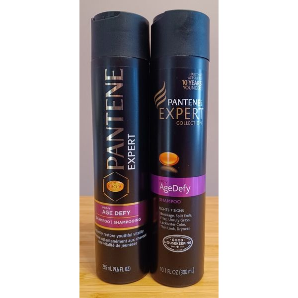 2x Pantene EXPERT Collection PRO-V AGE DEFY Shampoo Read New Discontinued