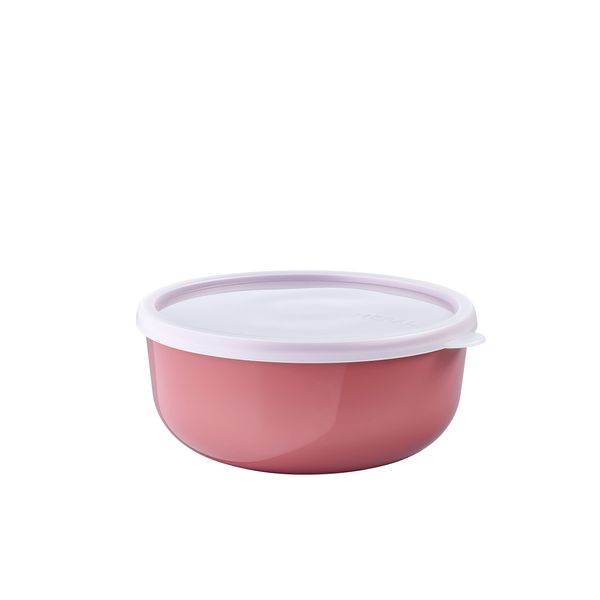 Mepal – Kitchen Storage Bowls Lumina – Food Storage containers with lid Suitable for Fridge, Freezer, steam Oven, Microwave & Dishwasher – Bowl with lid – 1500 ml – Vivid Mauve