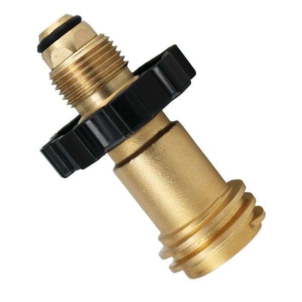 DOZYANT Universal Fit Propane Tank Adapter Converts POL to QCC1 / Type 1 with Wrench, Propane Hose Adapter Old to New Connection Type