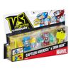 VS Rip-Spin Warriors Captain America and Iron Man 2 Pack