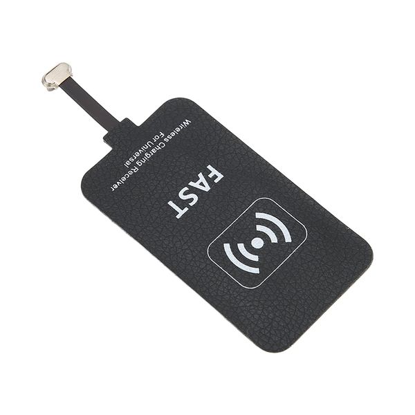 Qi Receiver Micro USB, 5V 2A 10W Wireless Charging Receiver Patch Module Chip Universal for All Micro USB Reverse Interface Phones