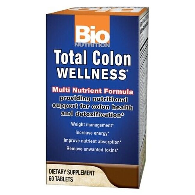 Total Colon Wellness 60 tabs By Bio Nutrition Inc