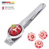 Westmark Radish Decorator/Serrated Cutter for Citrus Halves, Length: 18.1 cm, Aluminium/Rustproof Stainless Steel, Decoretto, Silver, 51202260