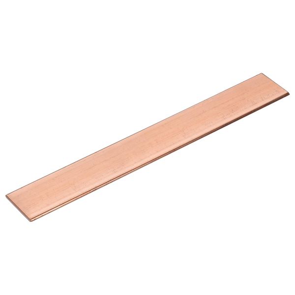 uxcell Copper Flat Bar 0.08" Thickness x 1.18" Width x 7.87" Length Copper Bus Bar Stock Plate Mill for Electric (2mm x 30mm x 200mm)