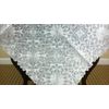 Wedding Polyester Embroidered Embroidery Square Tablecloth 51x51" Table Tablet