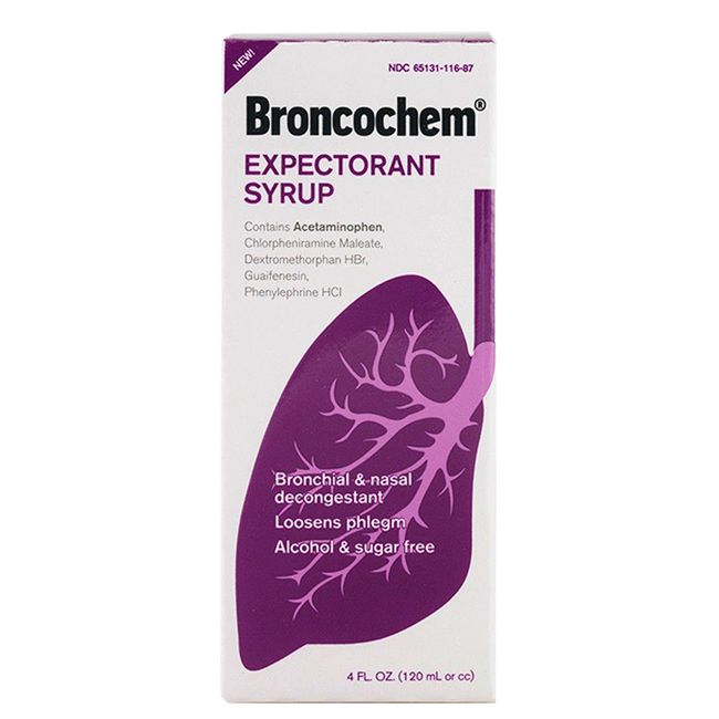 BRONCOCHEM EXPECTORANT SYRUP 4 oz   Exp. 11/ 2025