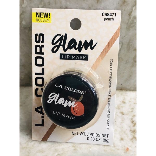 L.A.Colors glam lip mask peach C68471. 0.28oz