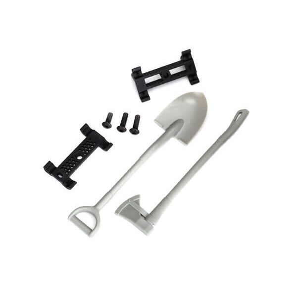 TRA8122  TRX4 Shovel & Axe Accessory Mount w/ Hardware