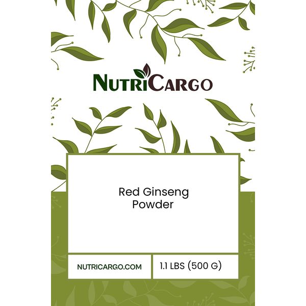 NutriCargo Red Ginseng Powder 1.1 LBS (500 G)