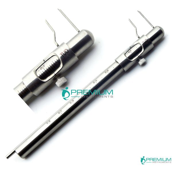 Dental Micro Boley Gauge Material Thickness Teeth Size Measuring Instruments