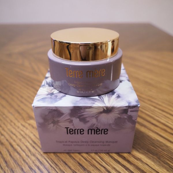 NIB TERRE MERE Tropical Papaya Deep Cleansing Masque 1.7 Oz