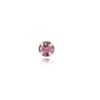 Andralok Sterling Silver 2mm Light Amethyst Crystal Nose Stud