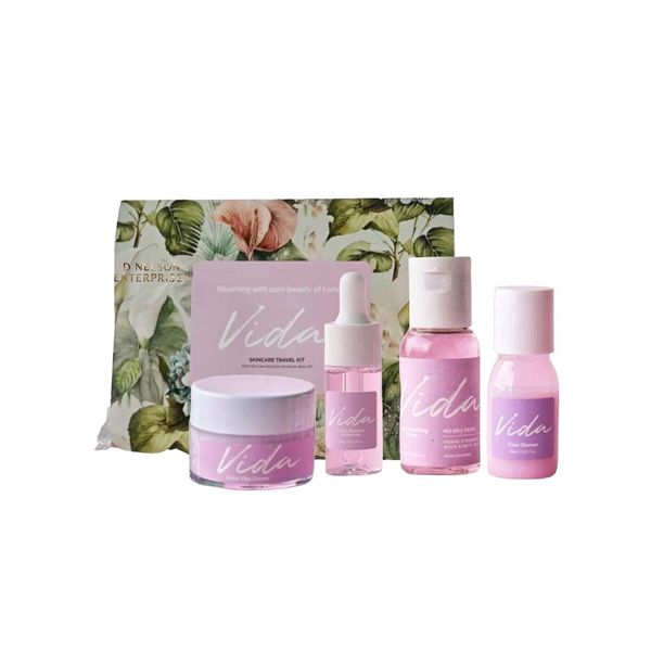 Vida Skin Care Travel Kit by Mariel Padilla