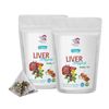 liver tea bags - LIVER SUPPORT TEA - Dandelion root tea 2 Pack 28 Days