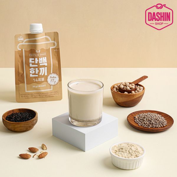 [Dasin Shop] High Protein Protein Shake One Protein Meal 14 Grains, 30 Packs, 25g