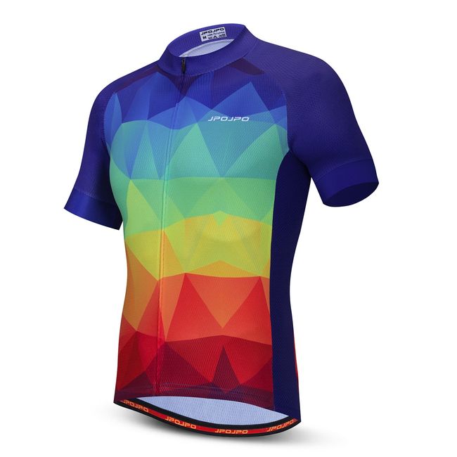 Mens Top Cycling Jersey Short Sleeve Jacket Mountain Road MTB Bike Shirt  Maillot