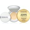 Eveline Cosmetics Wonder Match Amethyst Infused Setting Powder - Transparent, Vegan, Long Lasting Makeup Finish