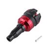Engine Protector Engine Guard Frame Slider Durable Anodized Surface Aluminum Alloy Bolt On Convenient Installation Fits Most Motorcycles Red