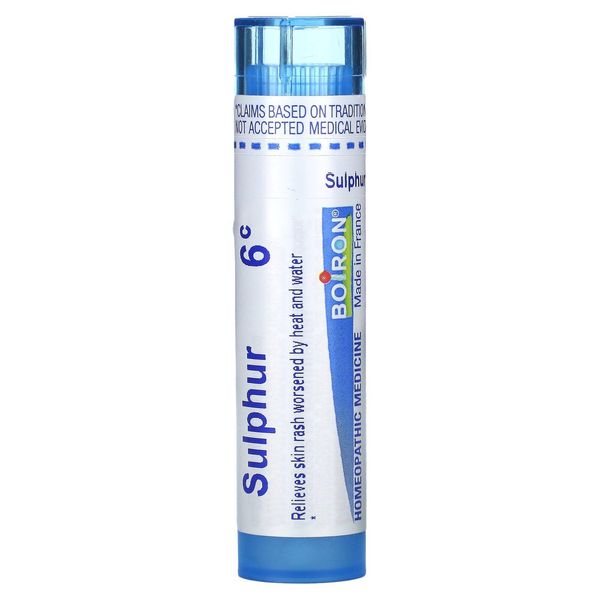 Sulphur, 6C, Skin Rash Relief, Approx 80 Pellets