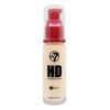 W7 | Foundation | HD Foundation - Porcelain | Light to Medium Coverage, Lightweight and Long Lasting
