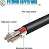 GizMac 5ft 3-Pin AC in Power Cord Cable Replacement for BlackMagic Design HyperDeck Studio 2 HYPERD/ST/PRO2,