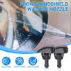 2PCS Universal Car Window Windshield Washer Spray Wiper Sprinkler Nozzle Jet US