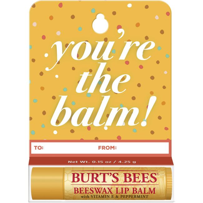 Burt's Bees Beeswax Lip Balm with Vitamin E & Peppermint 0.15 oz (Pack of 10)