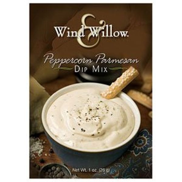 Wind & Willow Peppercorn Parmesan Dip Mix Boxes, Pack of 2