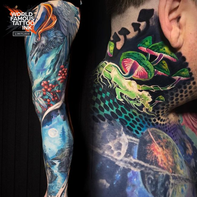 World Famous Tattoo Ink Dragon Pigments (30ml)