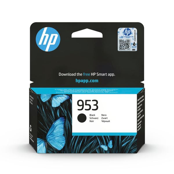 HP L0S58AE 953 Original Ink Cartridge, Black, Single Pack