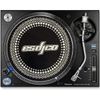 Pro DJ Essentials 2-Pack Classic ESDJCO Matrix Turntable Strobe Slipmats - Black