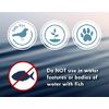 Fountain Algaecide and Clarifier - 8oz - Kills and Inhibits All Types of Algae Growth, Formulated for Small Ponds and Water Features, Treats up to 8,000 Gallons