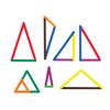 LEARNING ADVANTAGE GeoStix Basic Set - 80 Construction Sticks - 24 Activity Cards - 2 Protractors - Build 2D Shapes and Measure Angles - Teach Geometry with Construction